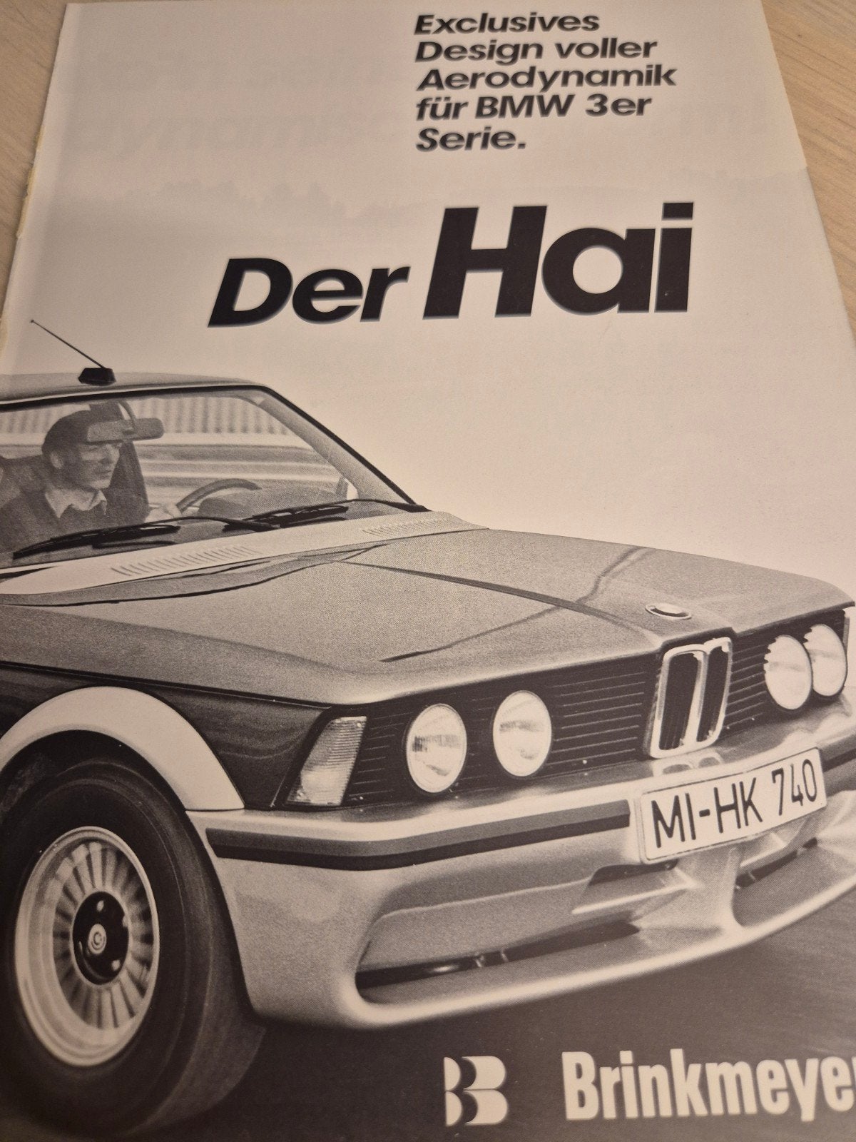 HAI Brinkmeyer tuner BMW 3 serie BMW E21 FOLDER izgst, Ophalen of Verzenden, BMW