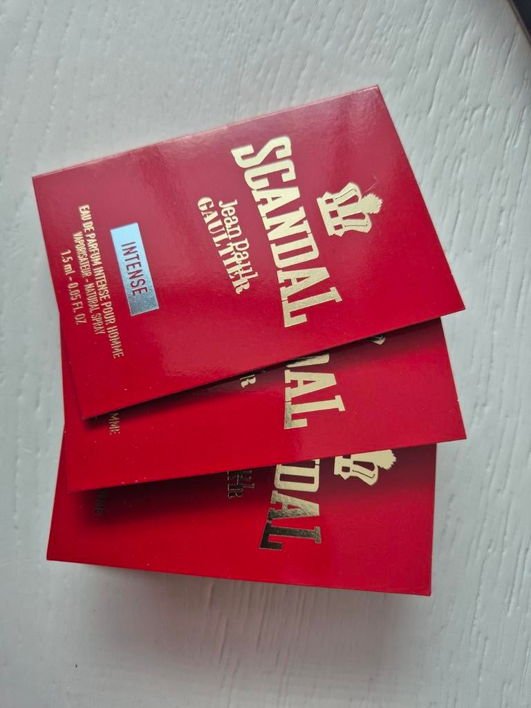 Jean Paul Gaultier Scandal Intense parfum samples, Ophalen of Verzenden, Nieuw