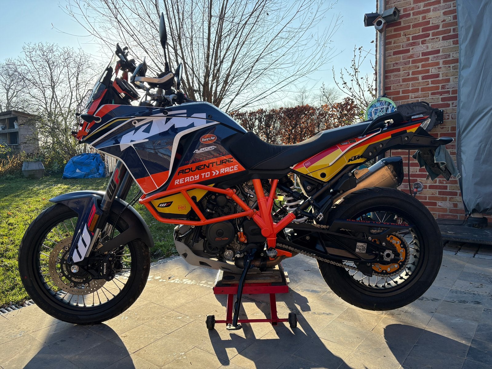 Ktm 1090 adventure R, Ophalen, Gebruikt