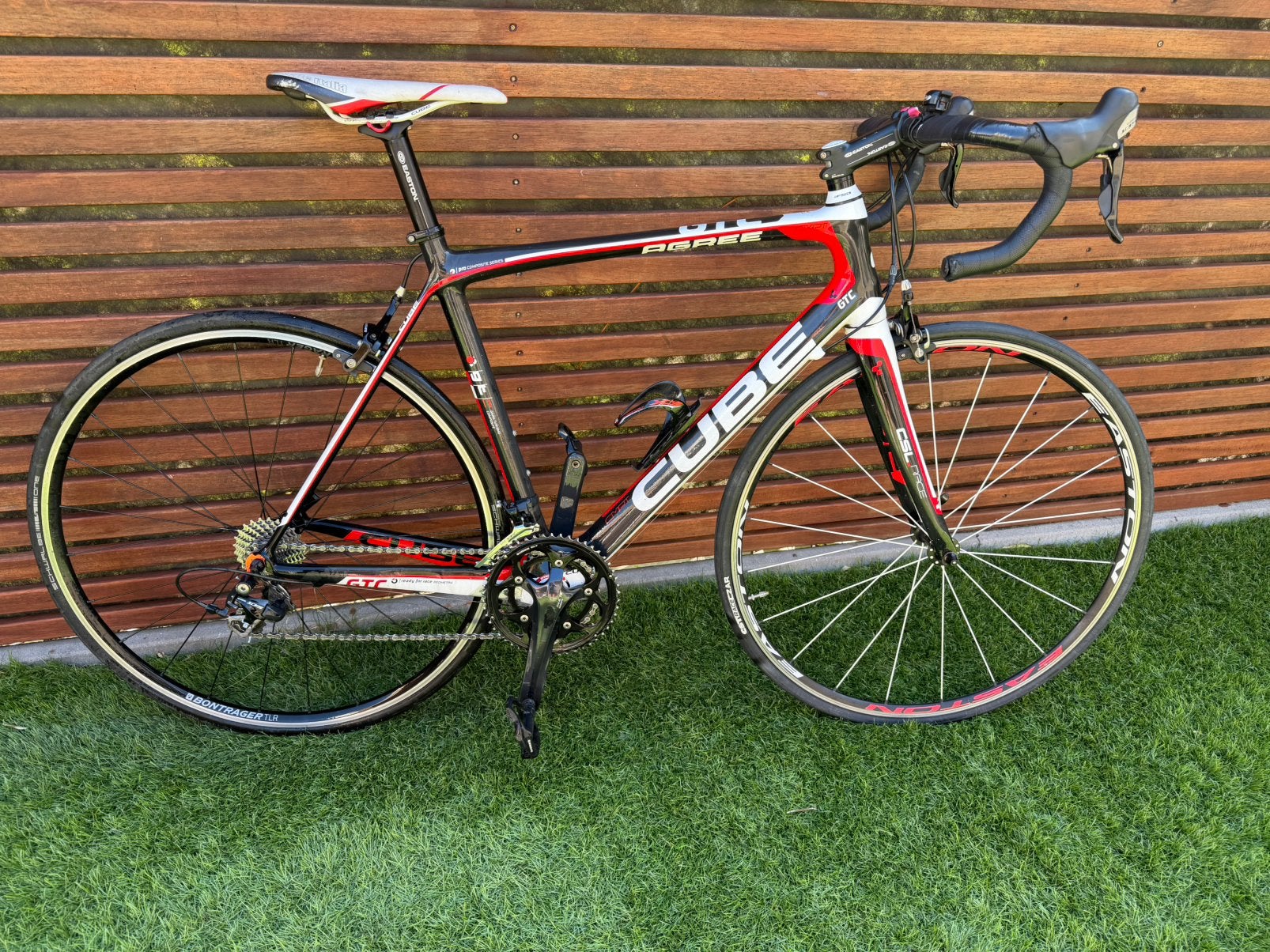 Cube Agree GTC Carbon racefiets 58cm Shimano 105, Fietsen en Brommers, Fietsen | Racefietsen, Overige merken, 28 inch, Gebruikt