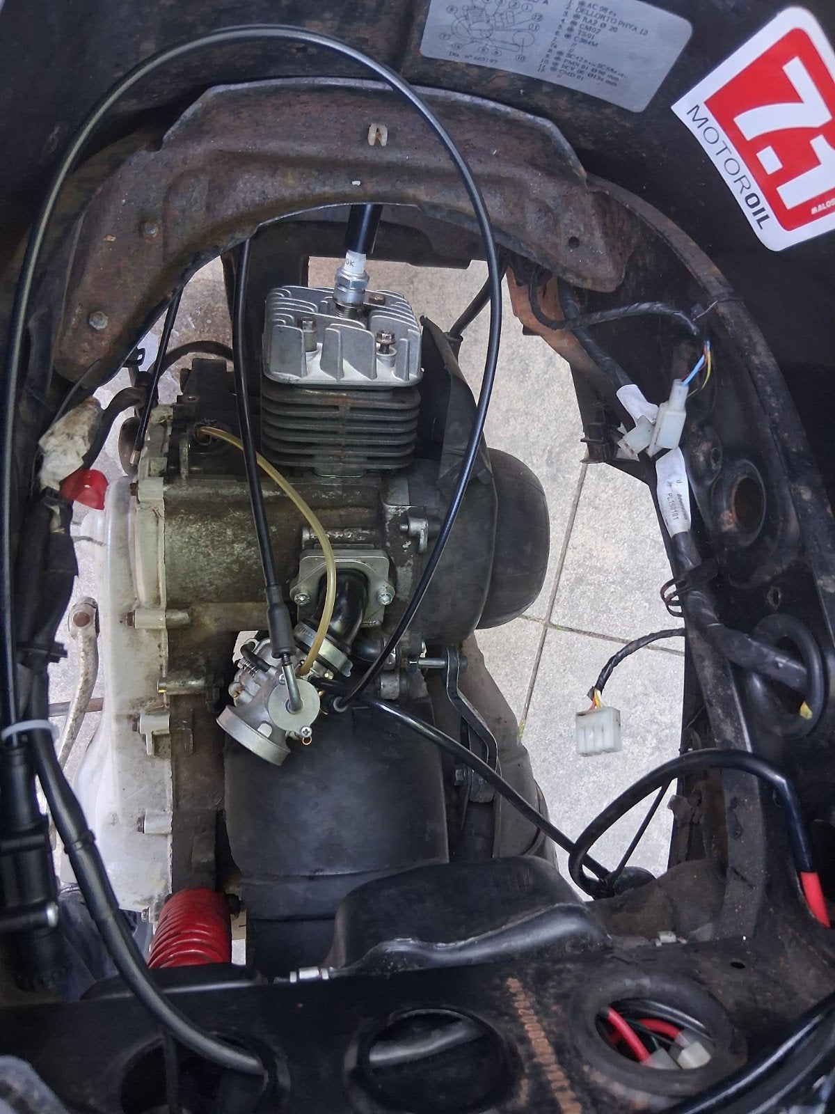 vespa 70cc hok, Ophalen, Gebruikt
