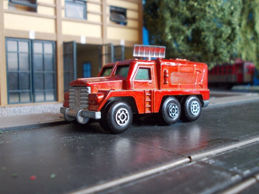 Badger Matchbox Rolomatic #16 1973 1 met verchroomde radar, Ophalen of Verzenden, Gebruikt, Auto