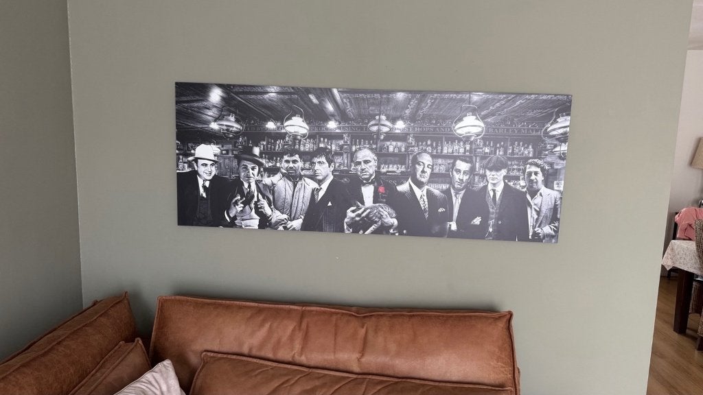 Maffia Bazen, Huis en Inrichting, Ophalen, 125 cm of meer, Zo goed als nieuw, Schilderij