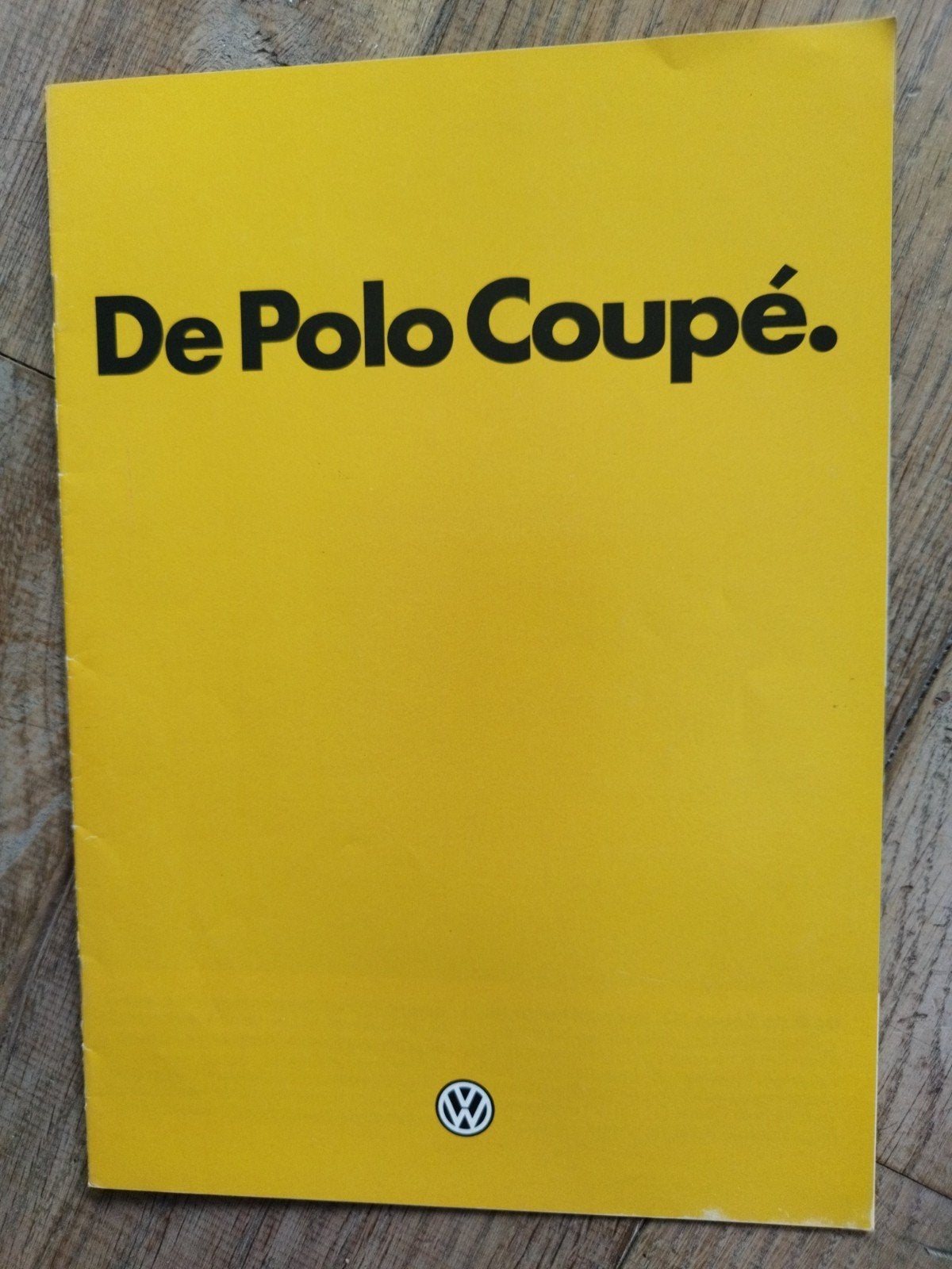 Volkswagen Polo Coupé brochure uit 1983 - 20 pagina's, Volkswagen, Ophalen of Verzenden, Zo goed als nieuw, Volkswagen