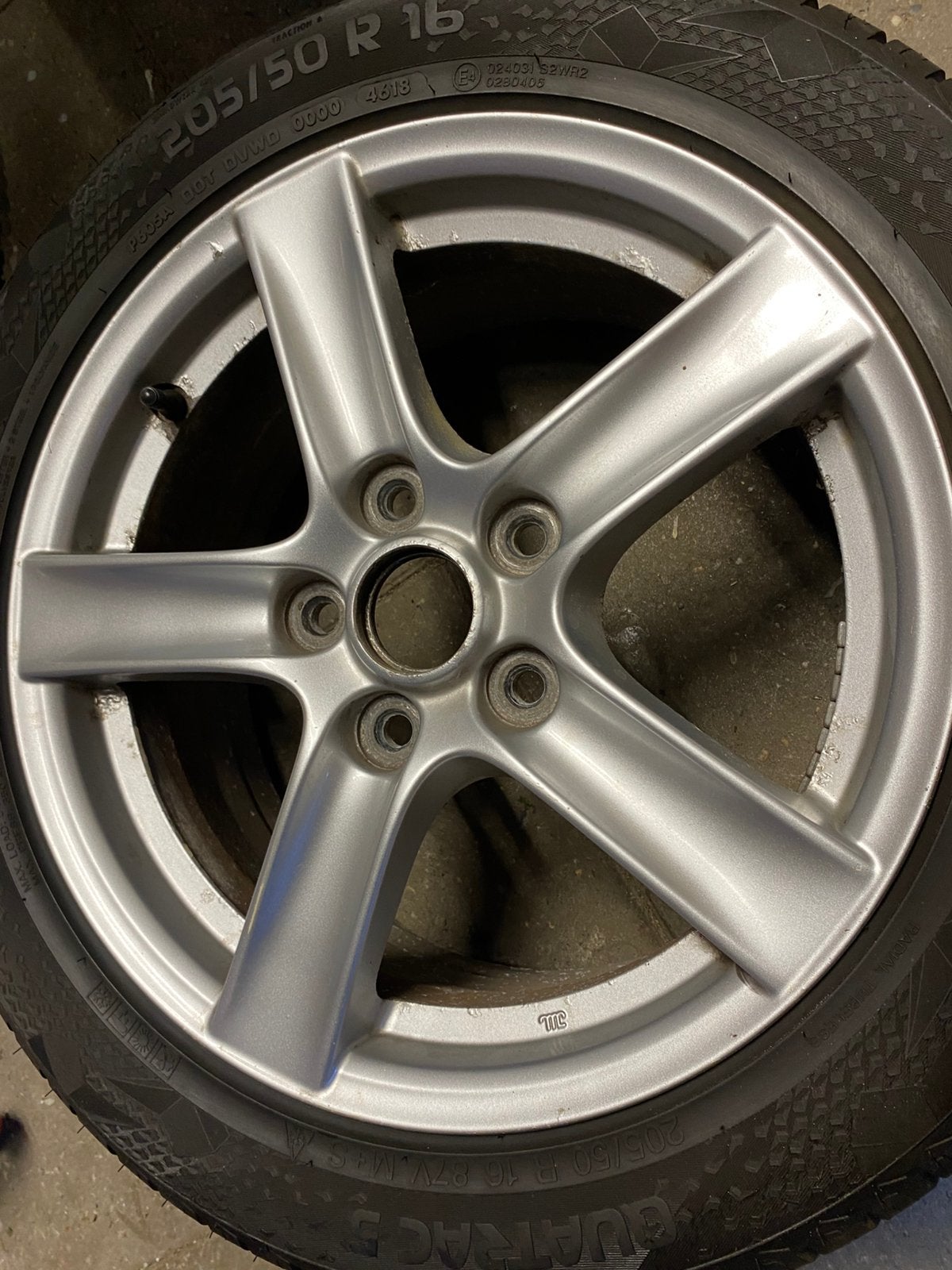 Mazda mx5 nc 16” velgen en banden, Ophalen of Verzenden, 16 inch, All Season