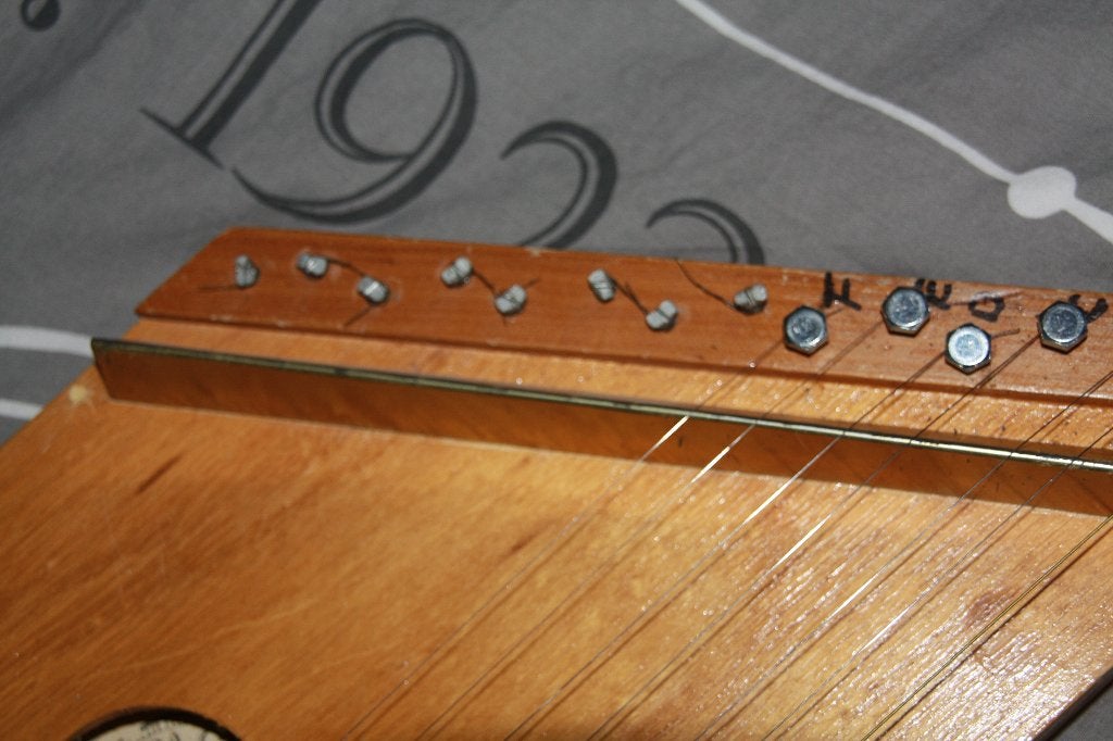tafel harp, Ophalen of Verzenden, Gebruikt