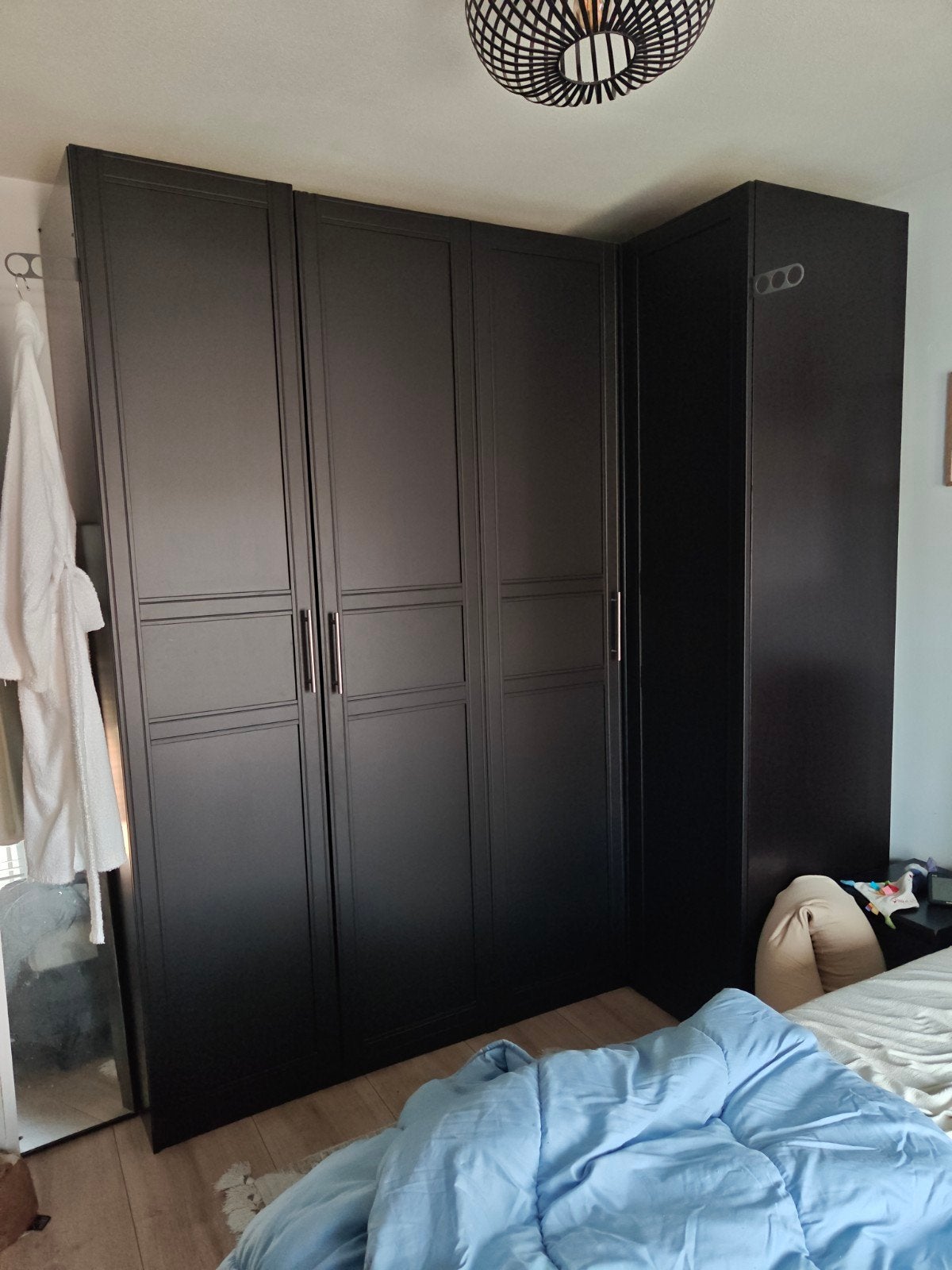 IKEA PAX hoekkast 236cm hoog - Zwartbruin, Huis en Inrichting, Kasten | Kledingkasten, Gebruikt, 200 cm of meer, 200 cm of meer