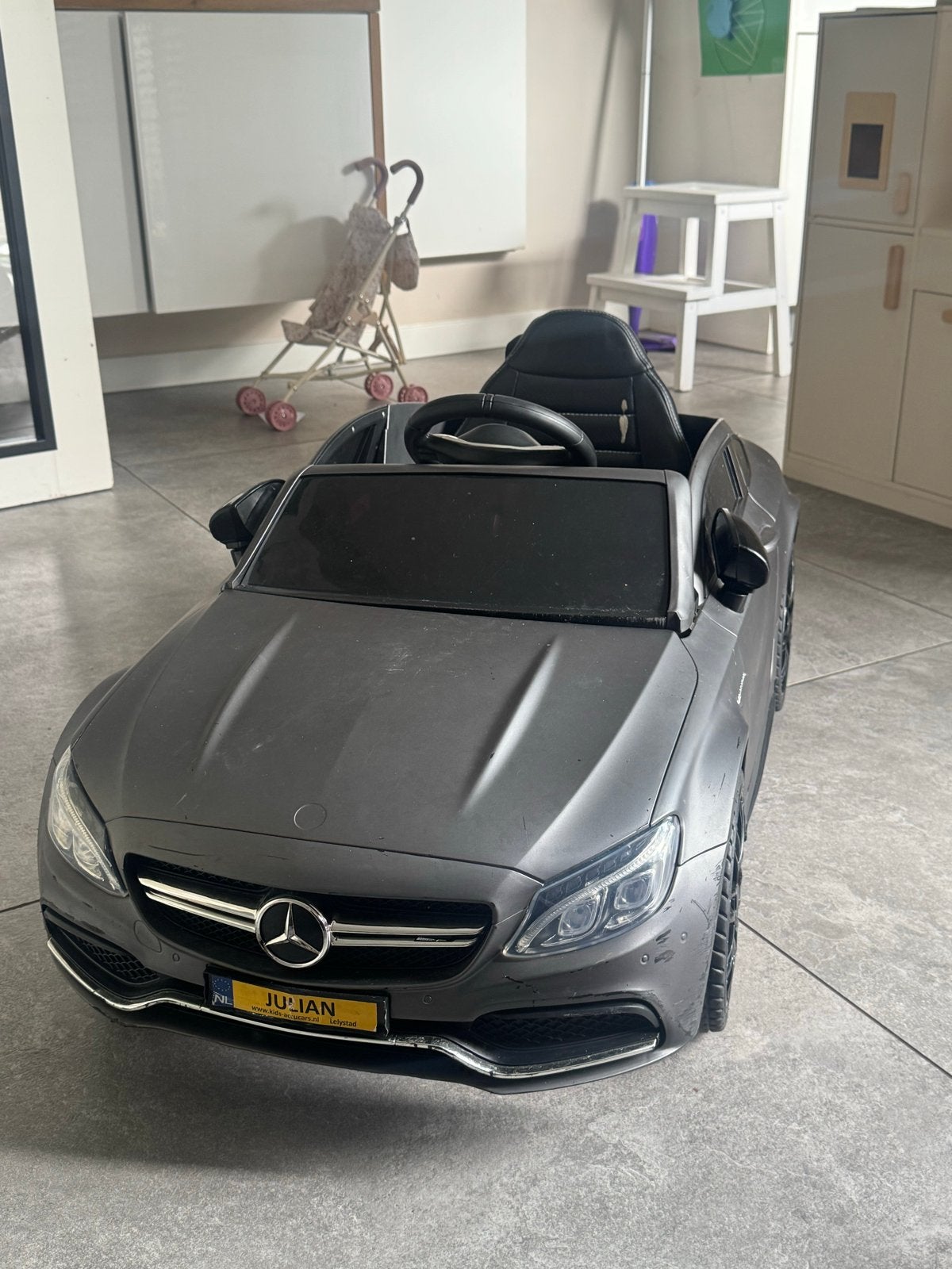 Mercedes-Benz C63 AMG Elektrische Kinderauto, Ophalen, Gebruikt, Afstandsbediening