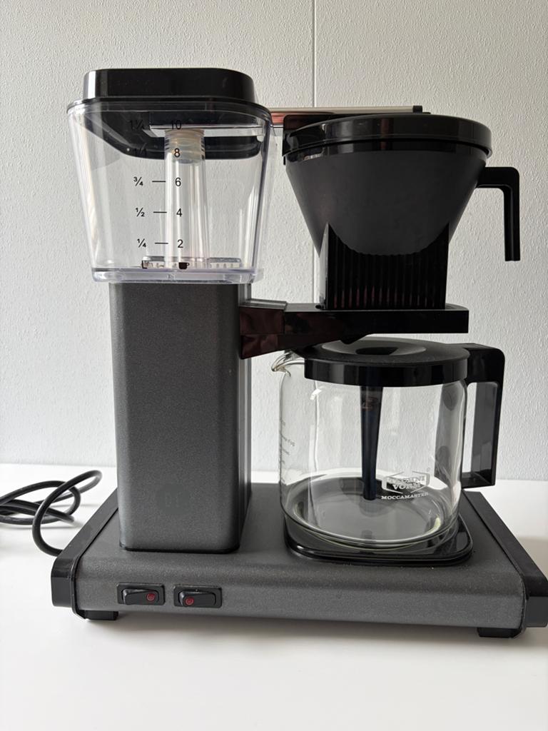 Moccamaster, Witgoed en Apparatuur, Koffiezetapparaten, Ophalen, Zo goed als nieuw, Koffiemachine