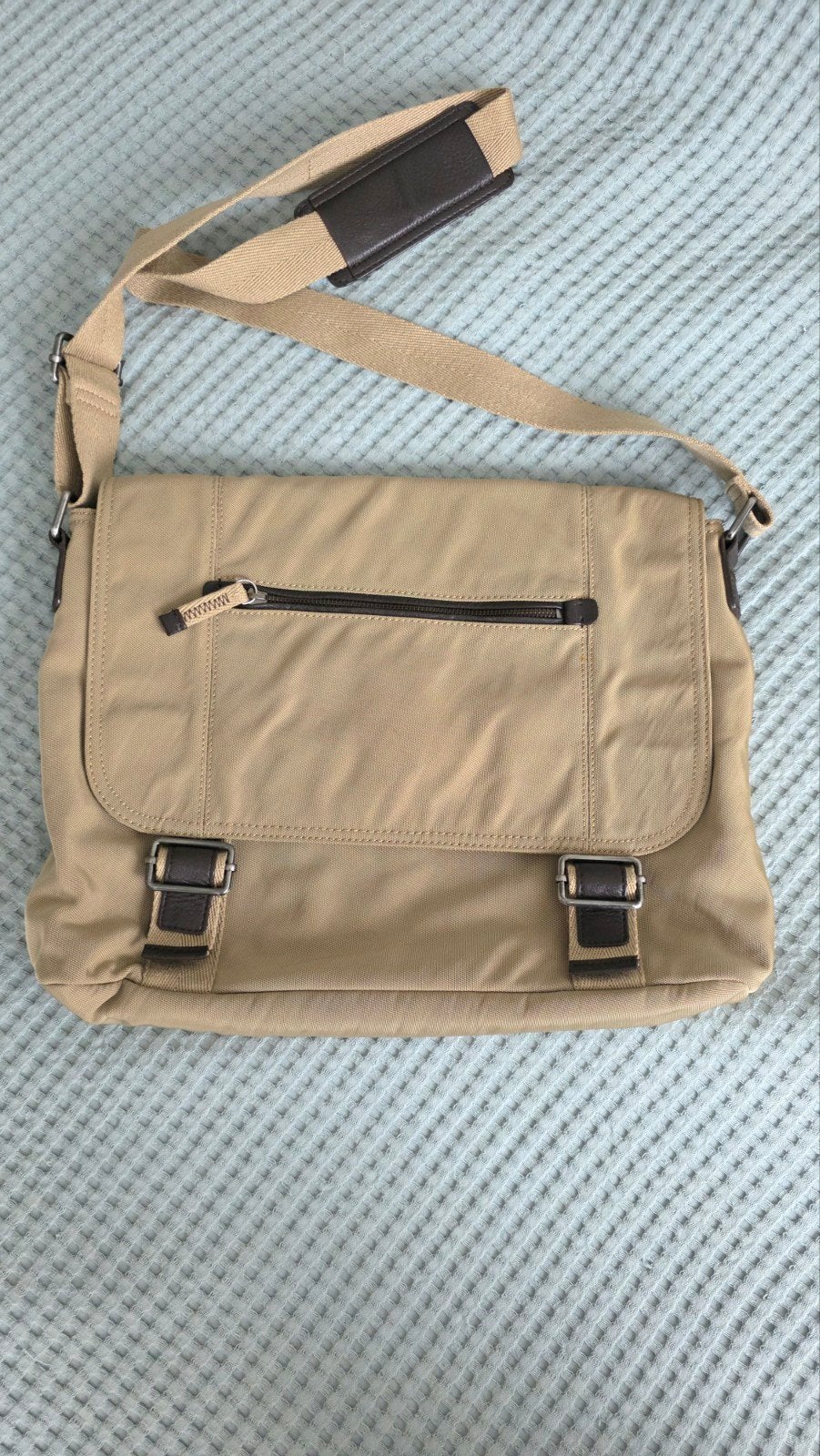 Messenger tas van Banana Republic, Ophalen of Verzenden, Zo goed als nieuw, Beige, Overige merken