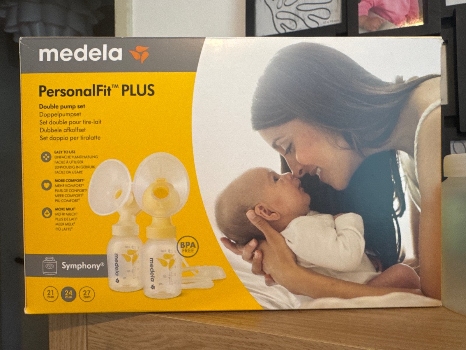 Medela PersonalFit+ dubbele pompset / kolfset 24 mm - Nieuw!, Ophalen of Verzenden, Zo goed als nieuw