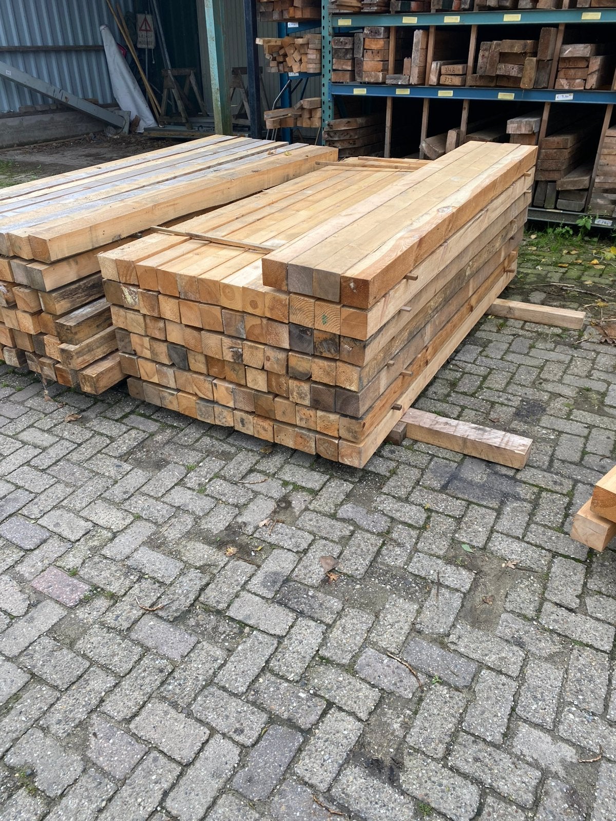 Overkapping palen, Ophalen, Zo goed als nieuw