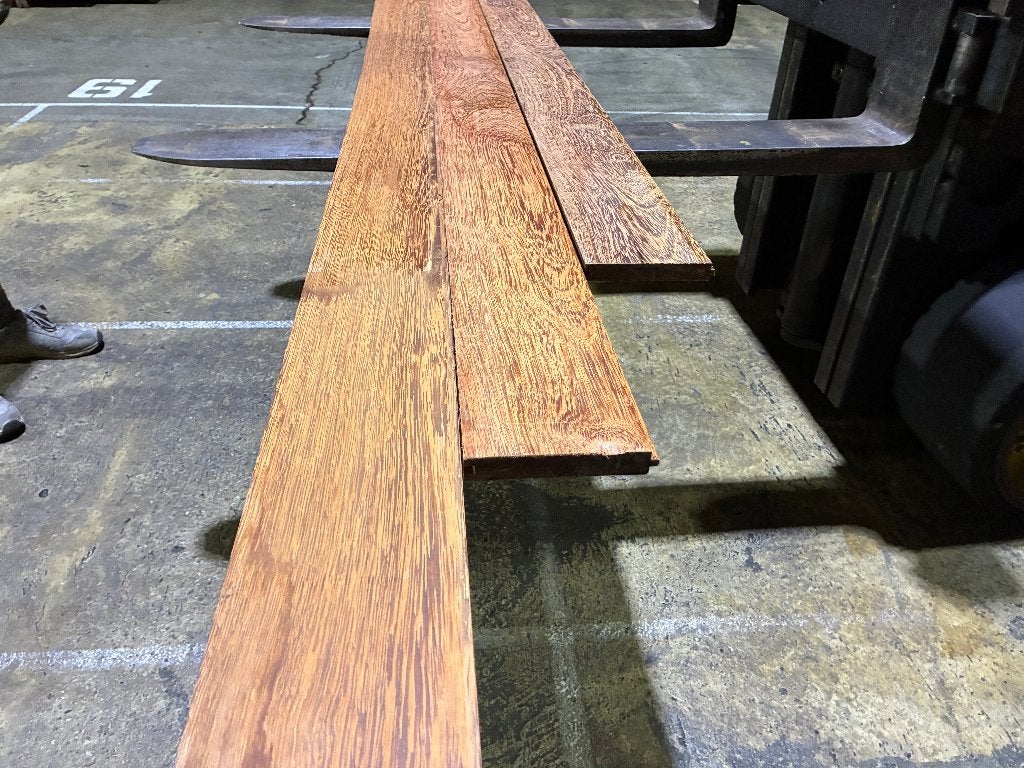 Hardhouten Planken veer en groef delen 20x135mm € 2,75 m1, Ophalen, Planken, Nieuw, Hardhout