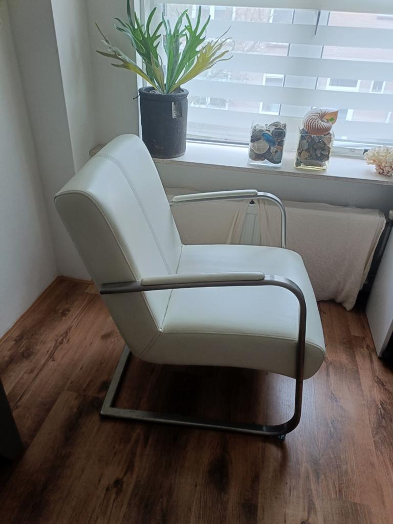 Fauteuil van kunstleer, Huis en Inrichting, Fauteuils, Ophalen