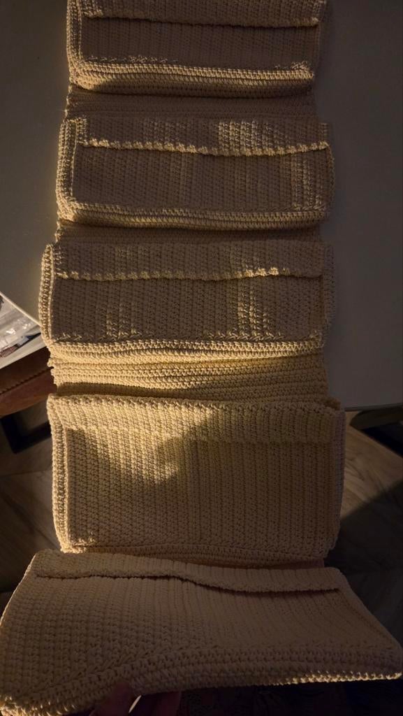 IKEA LIDAN Hangende Opberger - Beige Gehaakt, Ophalen of Verzenden, Gebruikt