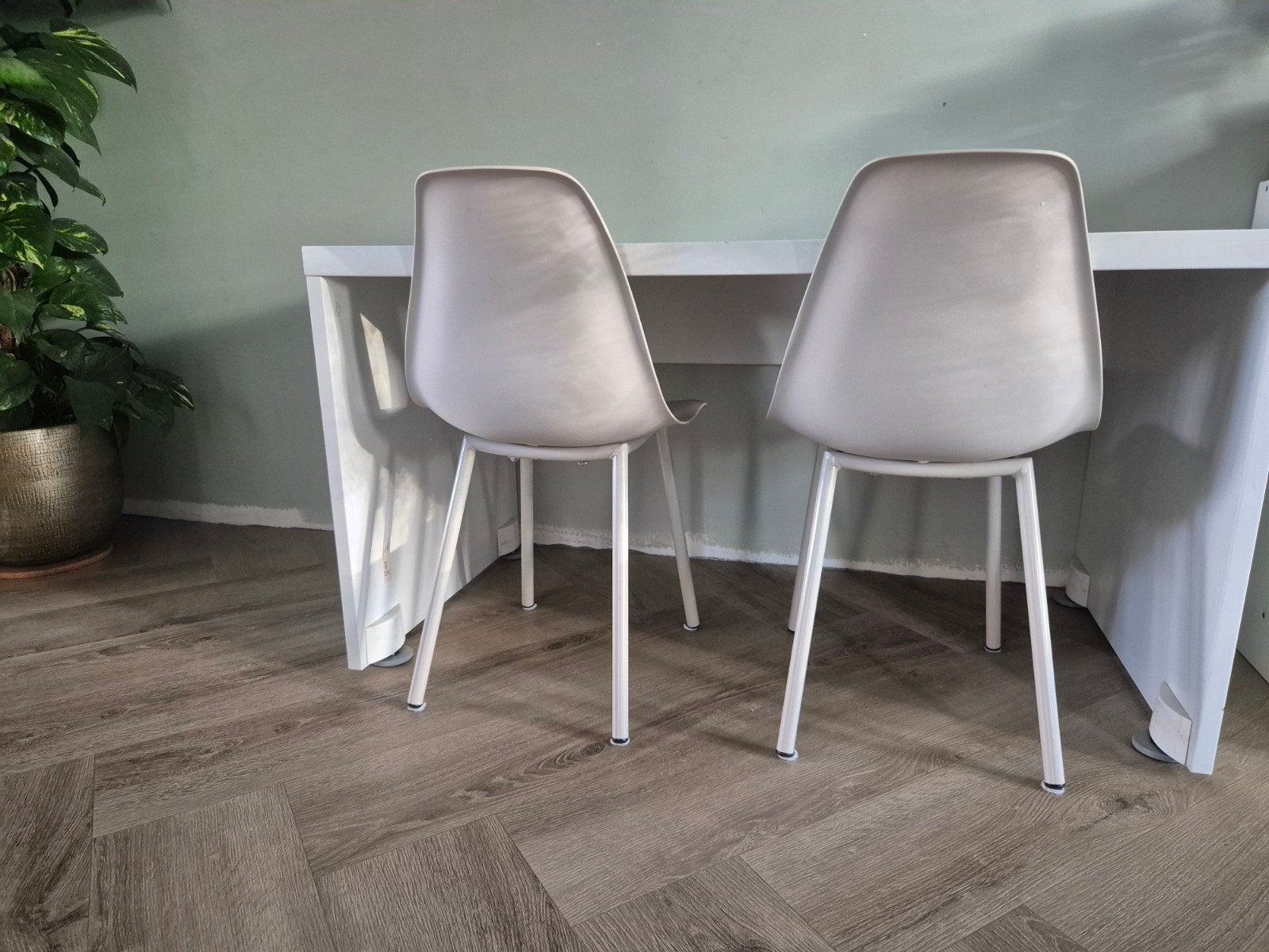 Leuk kinderbureau met 2 stoeltjes, Ophalen, Gebruikt, Tafel(s) en Stoel(en)