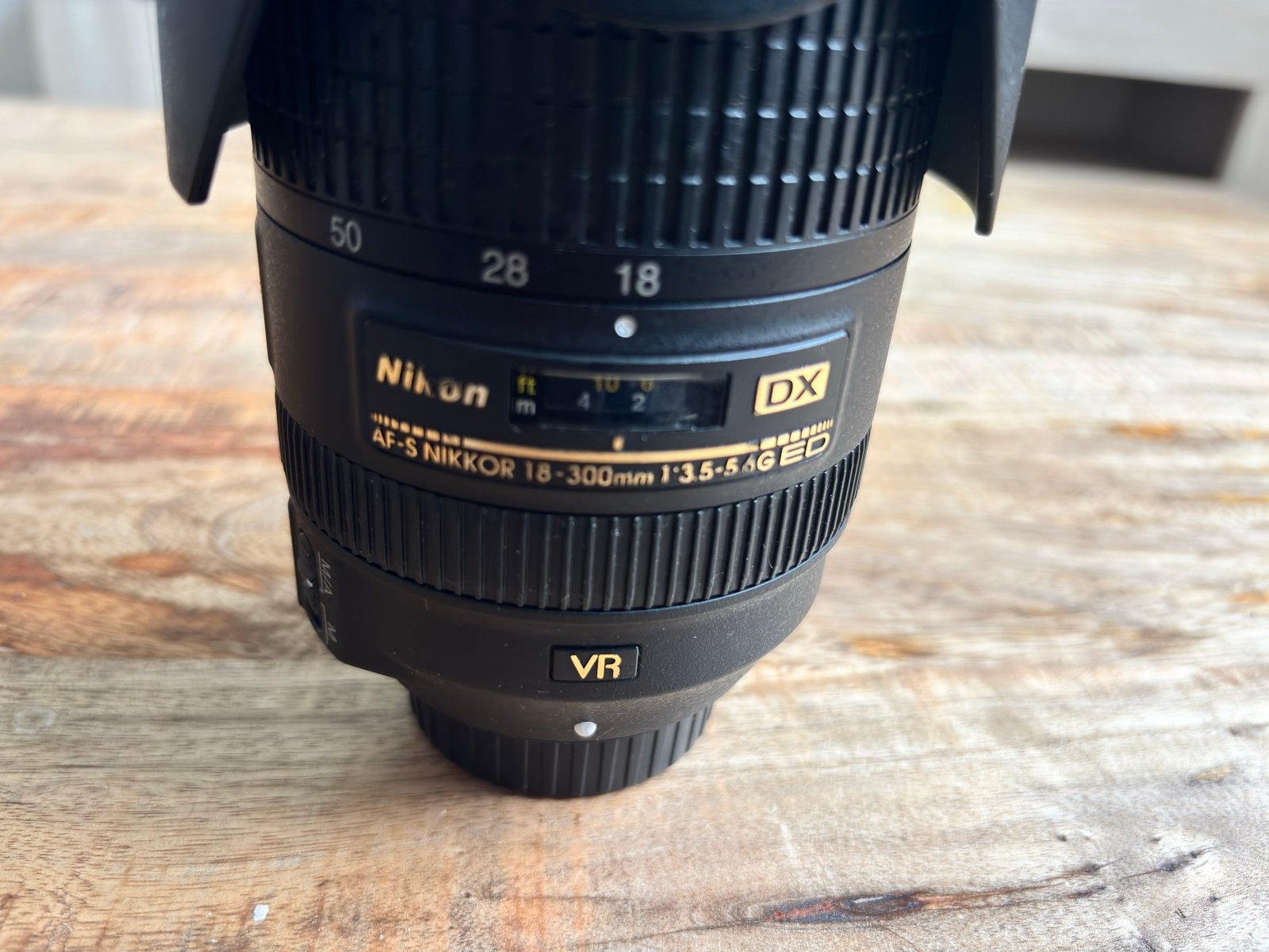Nikon AF-S Nikkor 18-300mm f/3.5-5.6G ED VR DX lens, Gebruikt, Autofocus, Nikon, Nikon F-mount