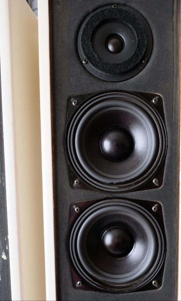 Lambda 'Jade II' 3-Way Speakers, Vloerstaande luidspreker, Gebruikt, 60 tot 120 watt, Ophalen