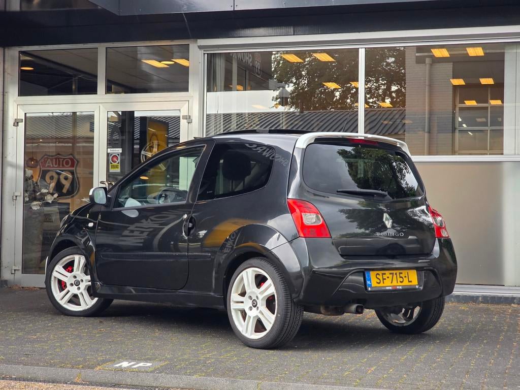 Renault Twingo 1.6 16V RS Gordini PANO / AIRCO / 130PK, Auto's, Renault, Voorwielaandrijving, Twingo, Zwart, 4 cilinders