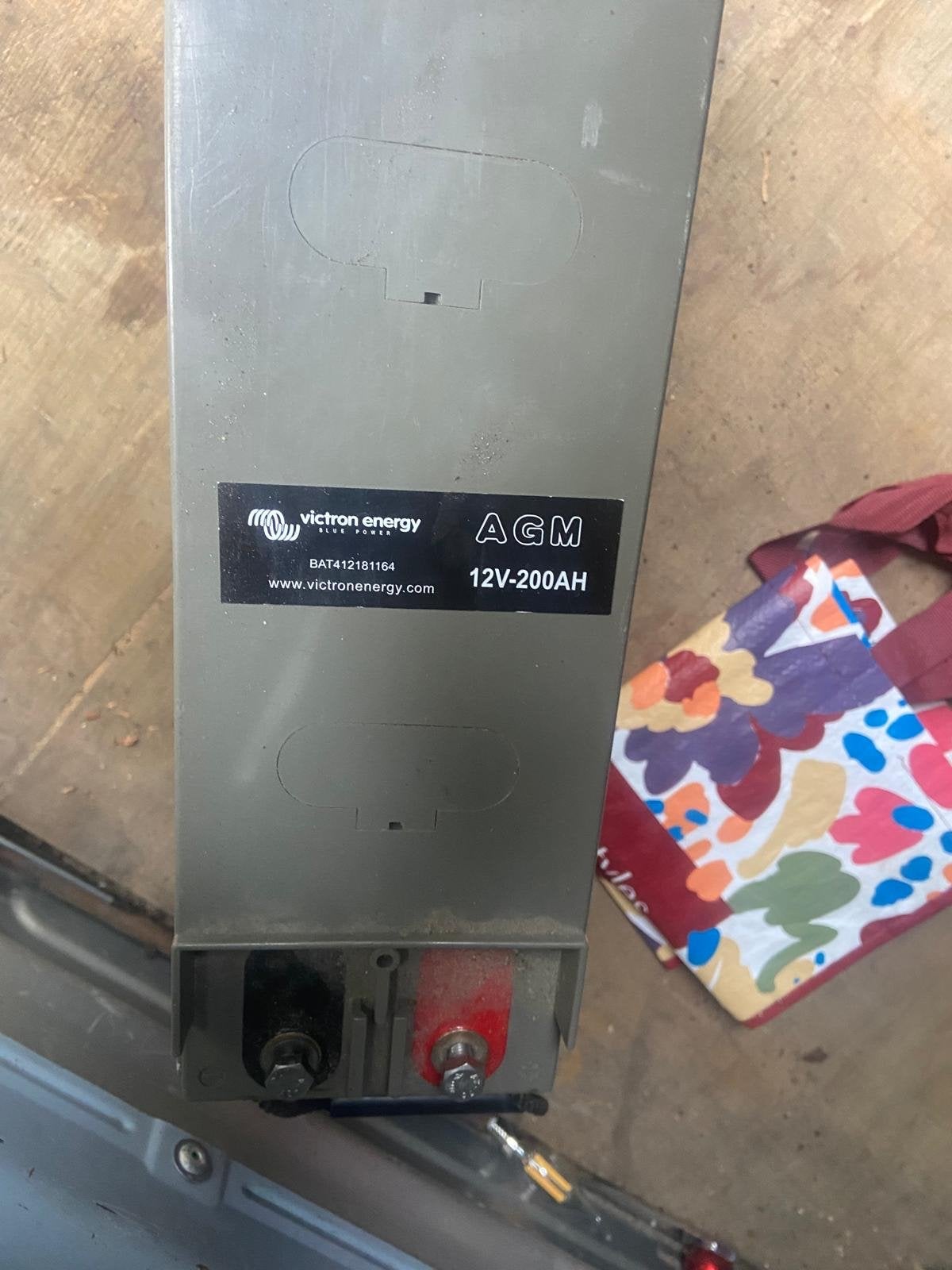 Victron Energy AGM Accu 12V 200Ah voor Scheepvaart, Gebruikt