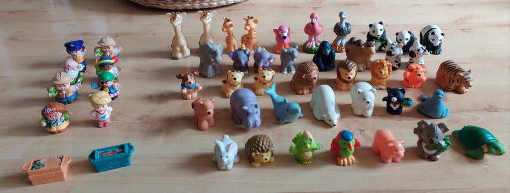 Fisher Price Little People dieren en poppetjes, Ophalen of Verzenden, Zo goed als nieuw, Speelset