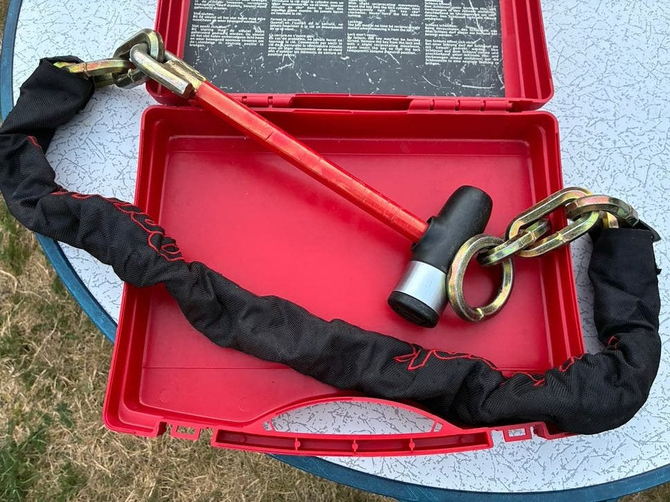 DoubleLock Loop Chain 130 SCM Goedgekeurd, Ophalen, Zo goed als nieuw
