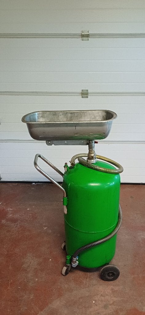 Olie opvangbak op wielen - Groen, Auto diversen, Ophalen, Gebruikt