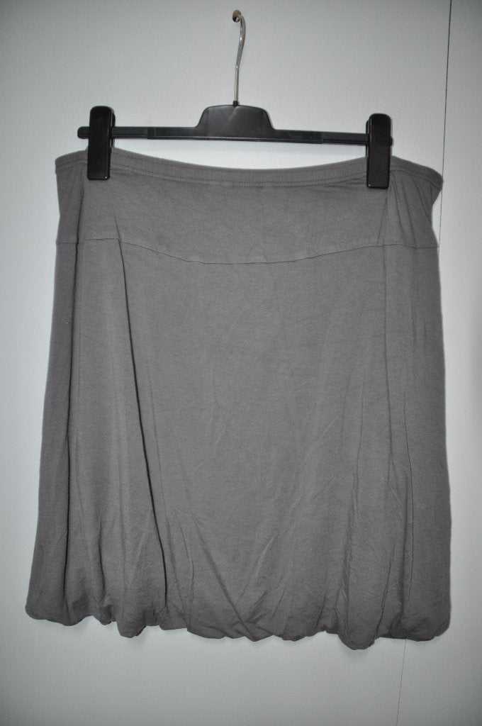AA35 Miss Etam Rok Grijs maat 50, Ophalen of Verzenden, Zo goed als nieuw, Grijs, Rok