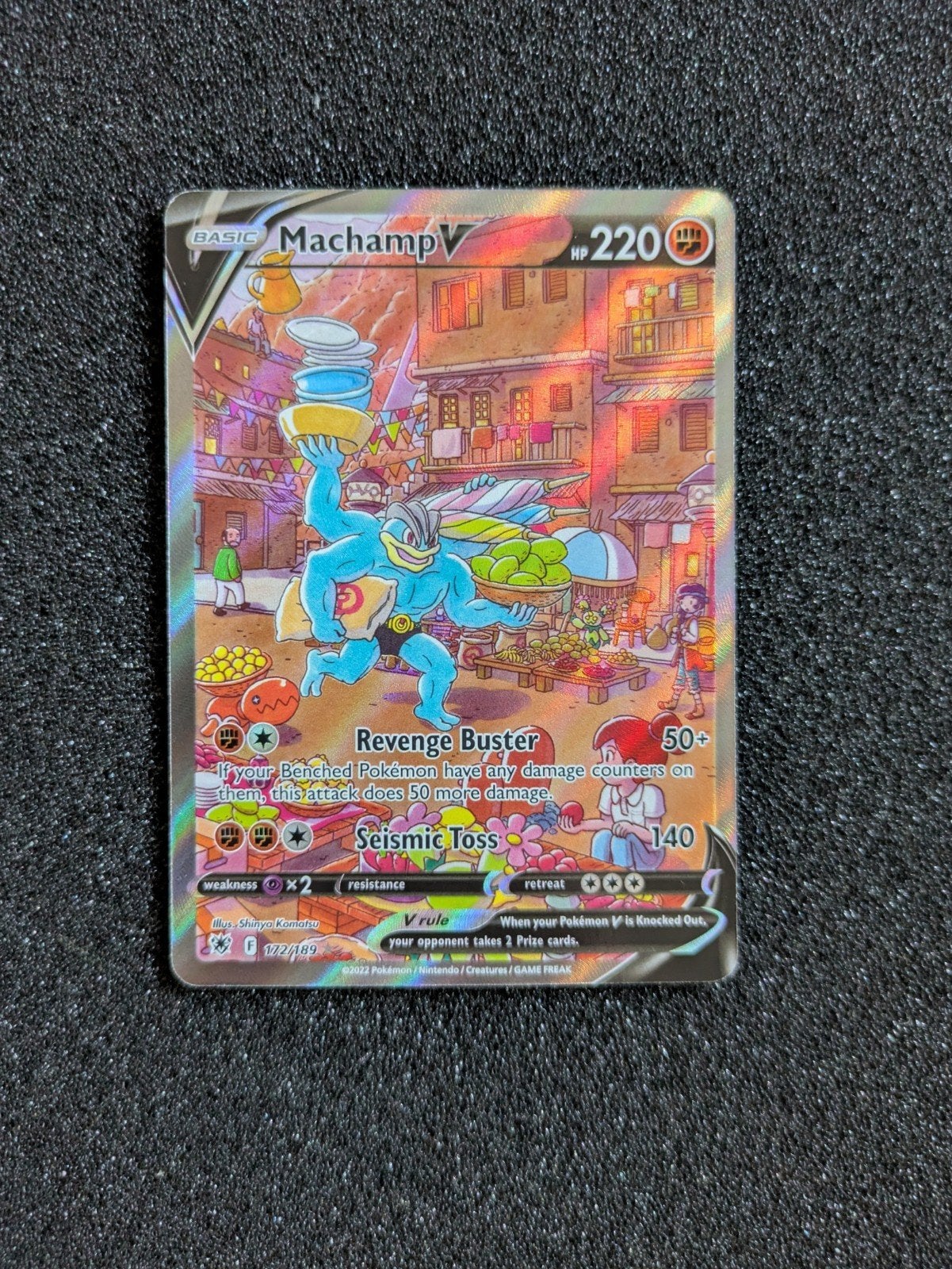 Machamp V ASR 172, Ophalen of Verzenden, Nieuw, Meerdere kaarten, Foil
