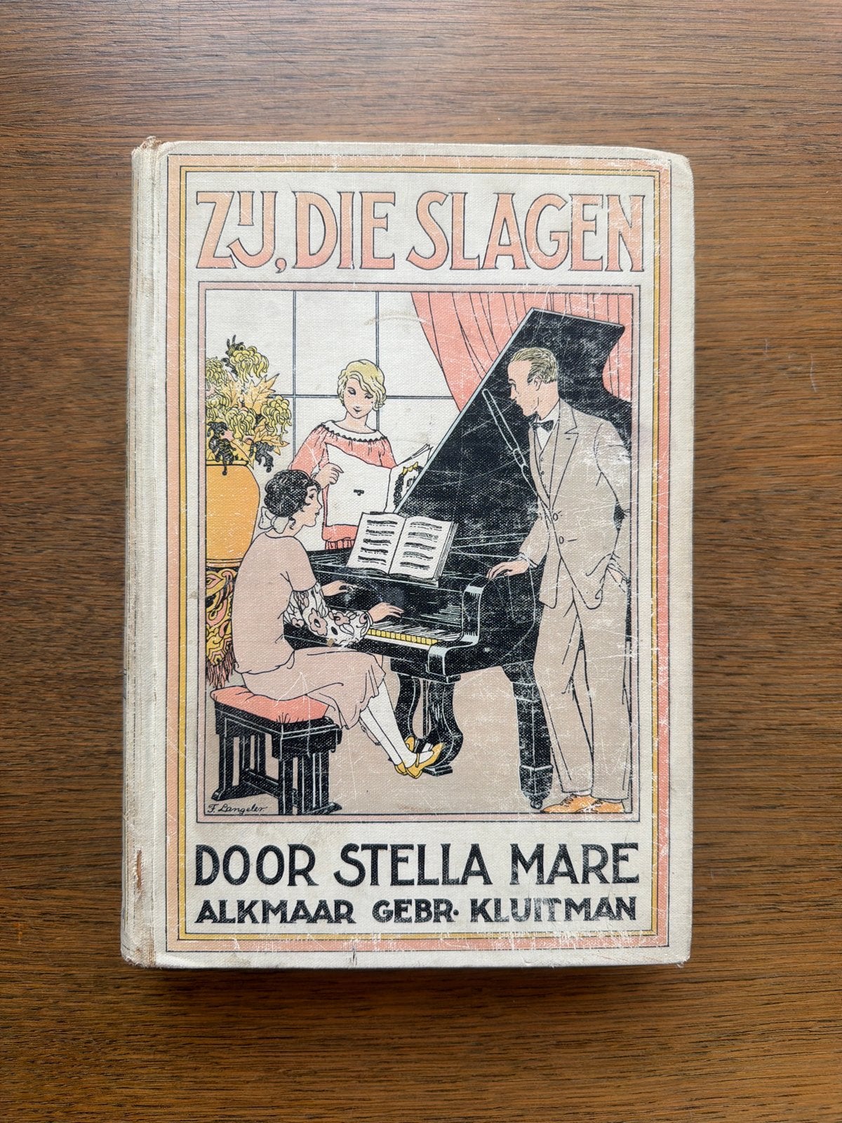 Zij, Die Slagen - Stella Mare (Gebr. Kluitman, Alkmaar), Ophalen of Verzenden, Gelezen, Nederland