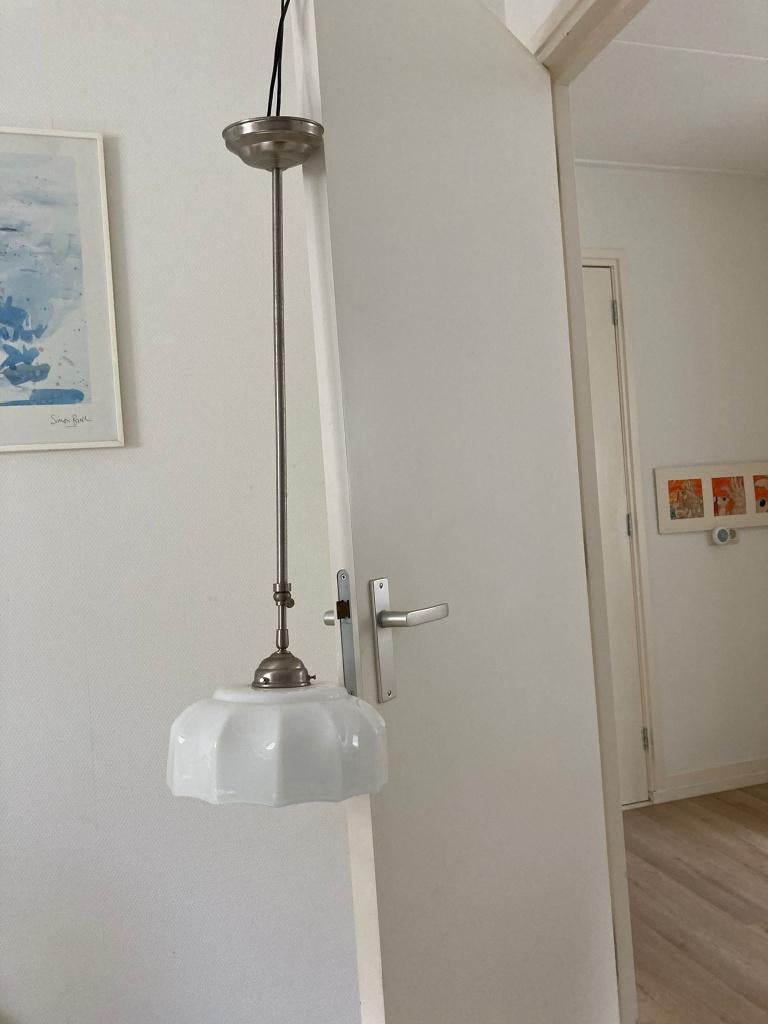 Hanglamp Klassiek Lumilamp, Ophalen, Gebruikt, Klassiek, Glas