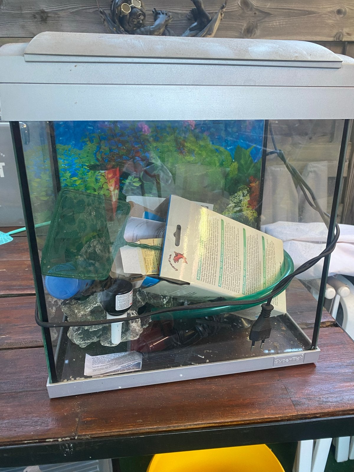 Aquarium, Dieren en Toebehoren, Vissen | Aquaria en Toebehoren, Ophalen, Zo goed als nieuw, Leeg aquarium