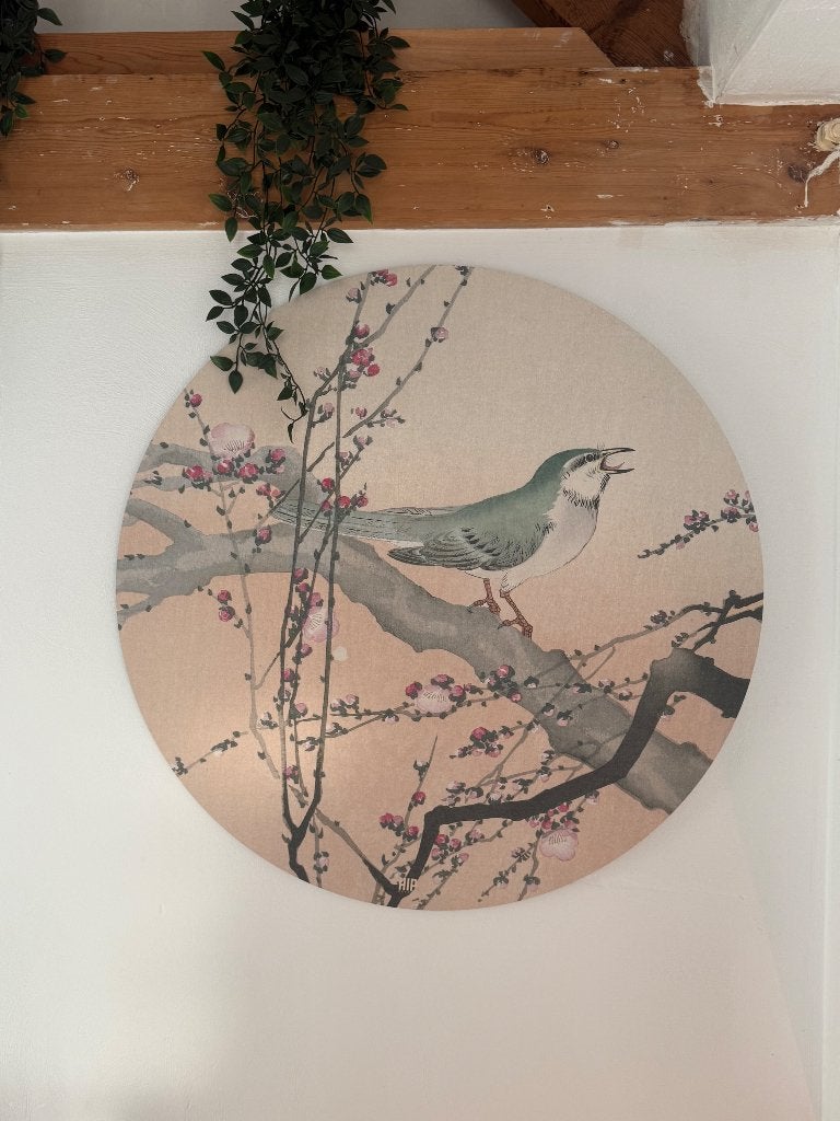 HIP ORGNL wandcirkel ø80cm, Ophalen, Zo goed als nieuw, Kunststof, Wandcirkel