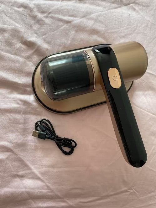 Bedstofzuiger handstofzuiger goudkleurig Nieuw, Witgoed en Apparatuur, Stofzuigers, Kruimeldief, Nieuw, Ophalen of Verzenden, Minder dan 1200 watt
