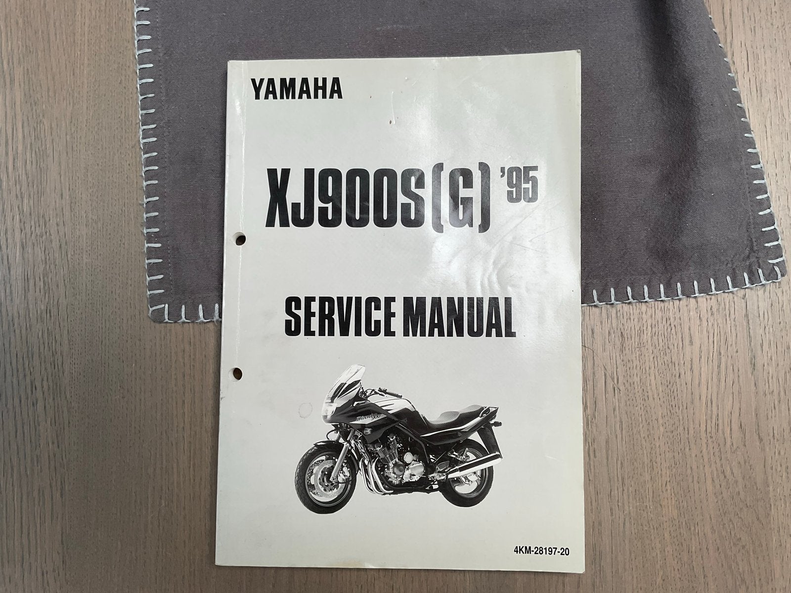 Yamaha XJ900S(G) '95 Service Manual - Origineel, Ophalen of Verzenden, Yamaha