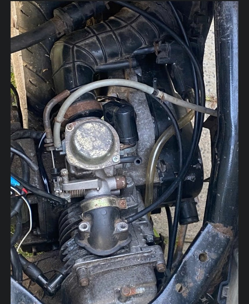 Gy6 mototblock 50cc van gts toscana, Ophalen of Verzenden, Zo goed als nieuw, Benzine, Overige merken