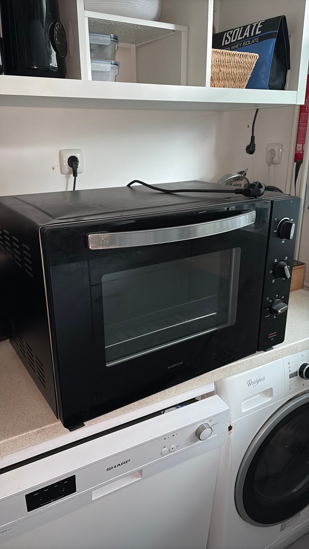 Inventum oven, Ophalen, Zo goed als nieuw, Minder dan 45 cm