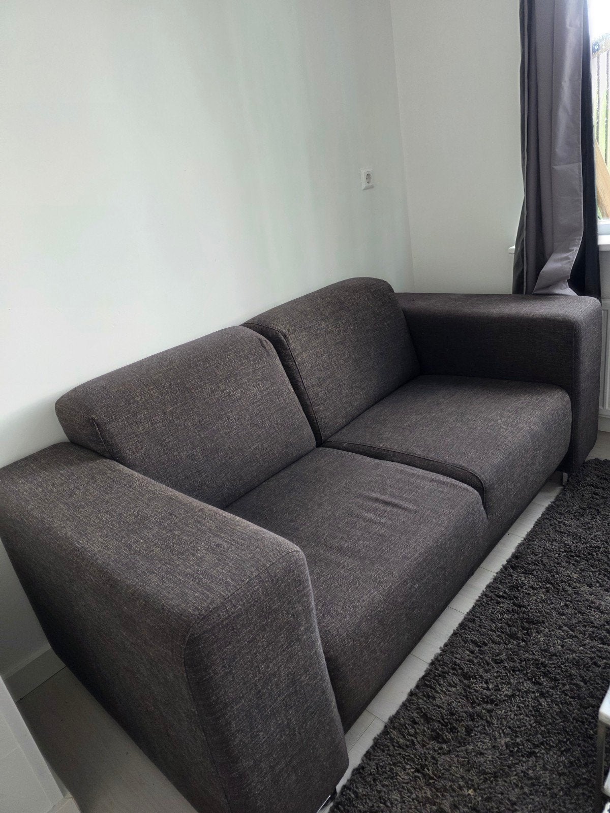 Comfortabele 2,5-zitsbank in goede staat, Huis en Inrichting, Ophalen, Gebruikt, Driepersoons, 75 tot 100 cm