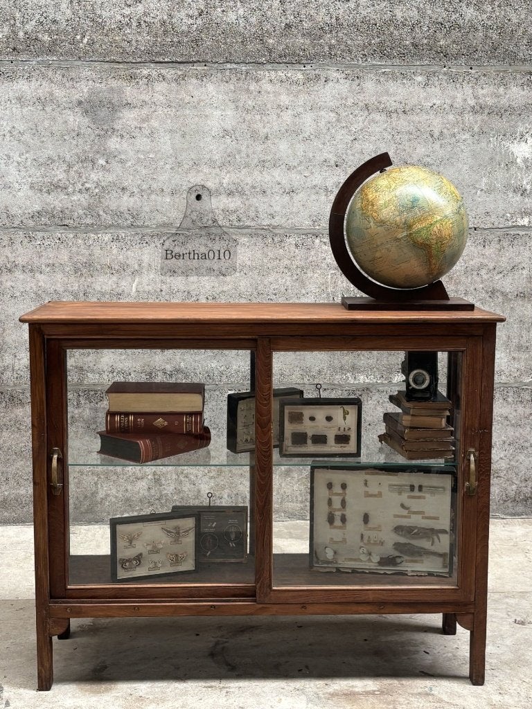 vitrine, Antiek, 100 tot 150 cm, 100 tot 150 cm, Ophalen of Verzenden