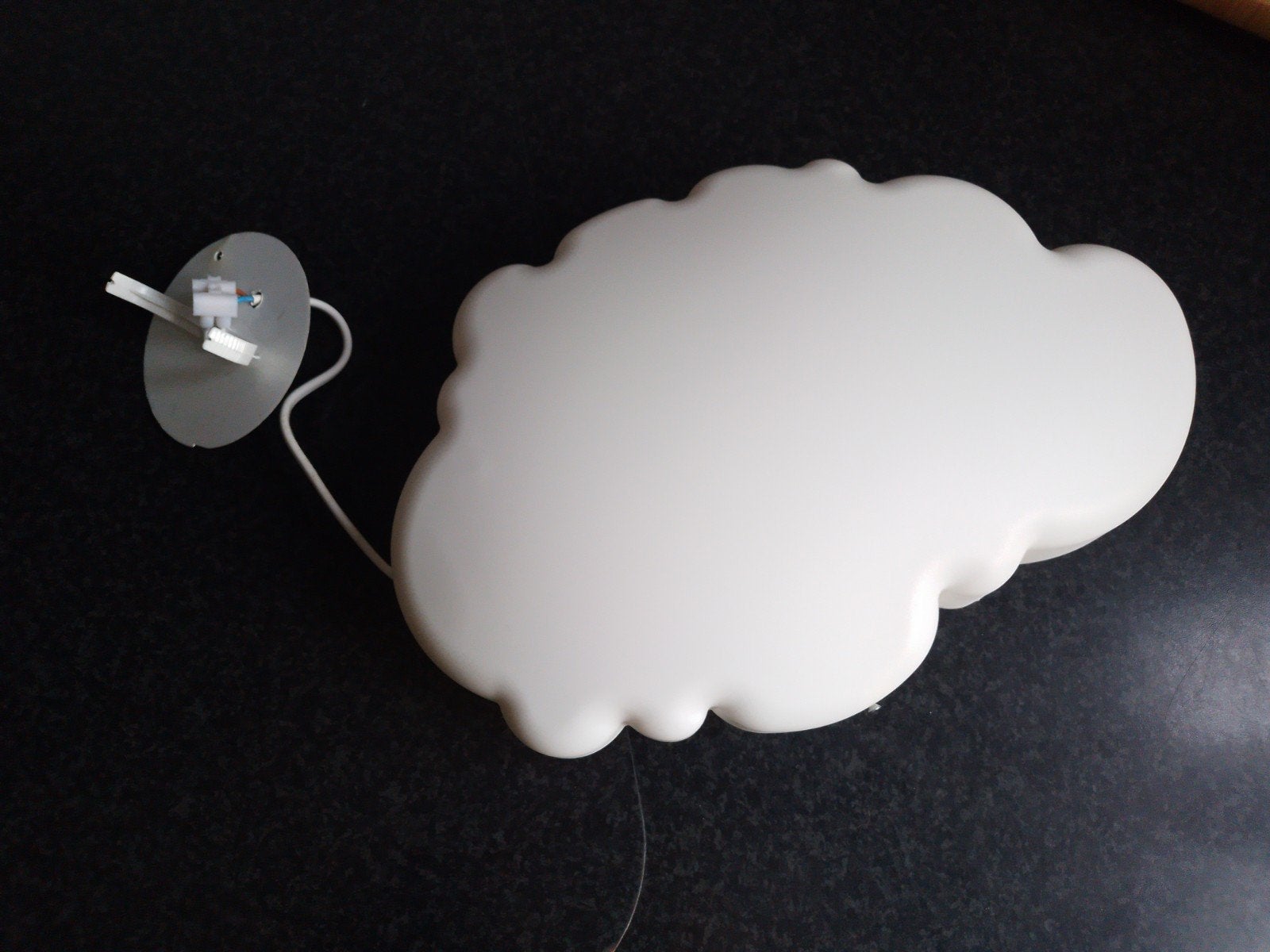 Wolk wandlamp voor baby- of kinderkamer, Kunststof, Gebruikt, IKEA, E14 (klein)