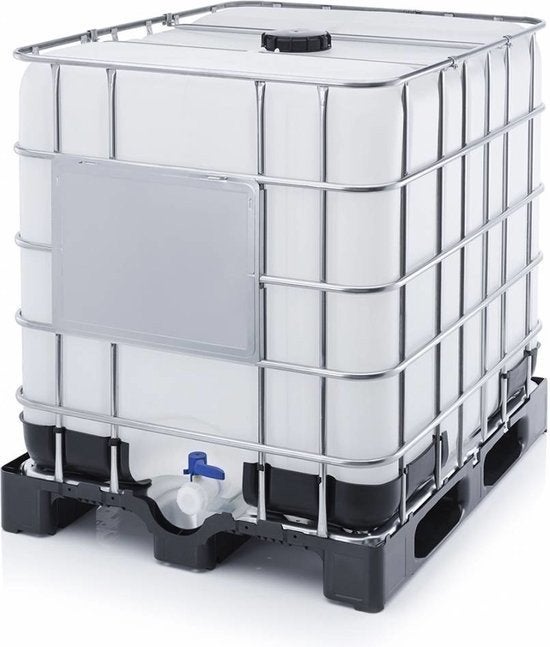 IBC TANK 1000 LITER MET KRAANTJE GRATIS OP TE HALEN!, Ophalen of Verzenden