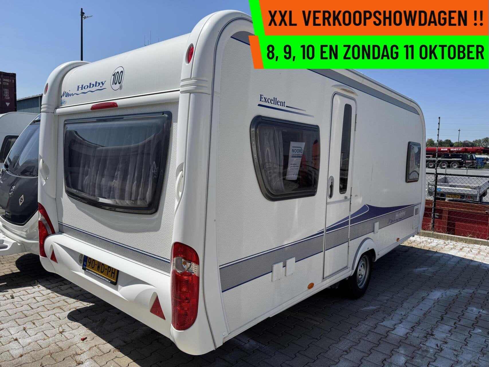 Hobby 495 UFE EXCELLENT, FRANSEB,RONDZIT,MOVER,VOORTENT, Rondzit, Hobby, Bedrijf, 6 tot 7 meter