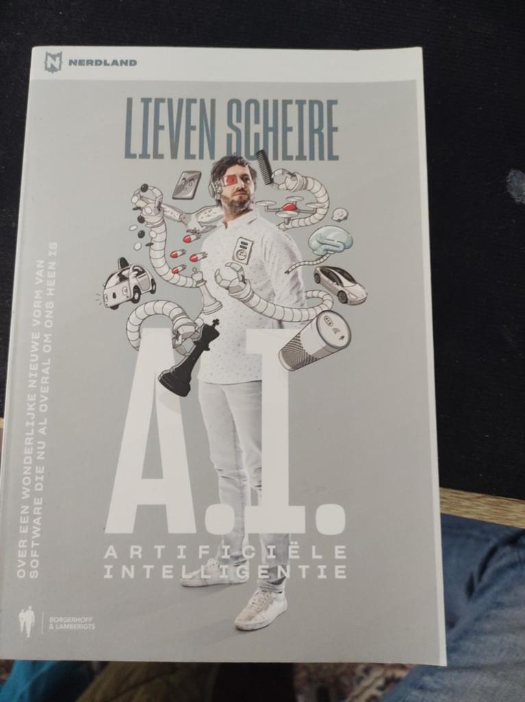 A.I. Artificiële Intelligentie - Lieven Scheire (Nerdland), Boeken, Techniek, Ophalen of Verzenden, Gelezen, Overige onderwerpen