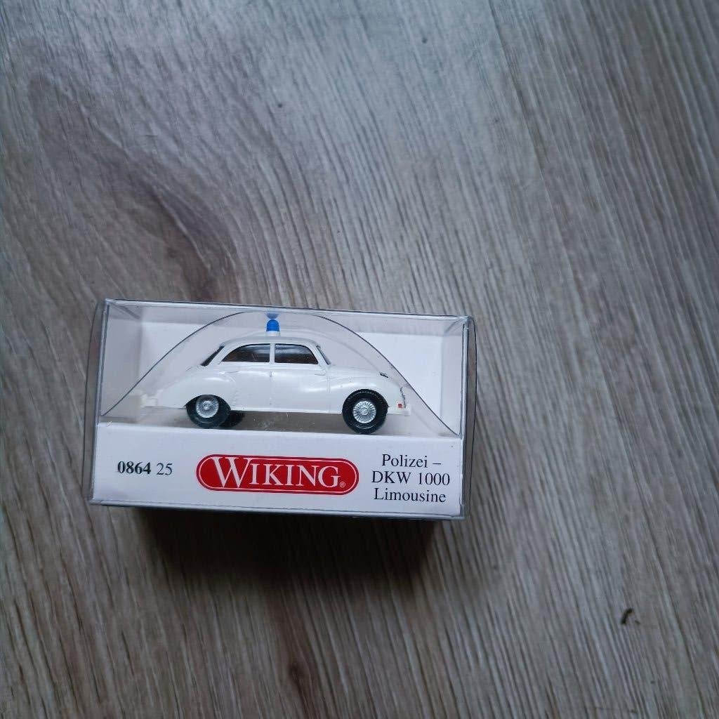 WIKING 086425 DKW 1000 Limousine Polizei NRW wit, Ophalen of Verzenden, Nieuw, Bus of Vrachtwagen, Wiking