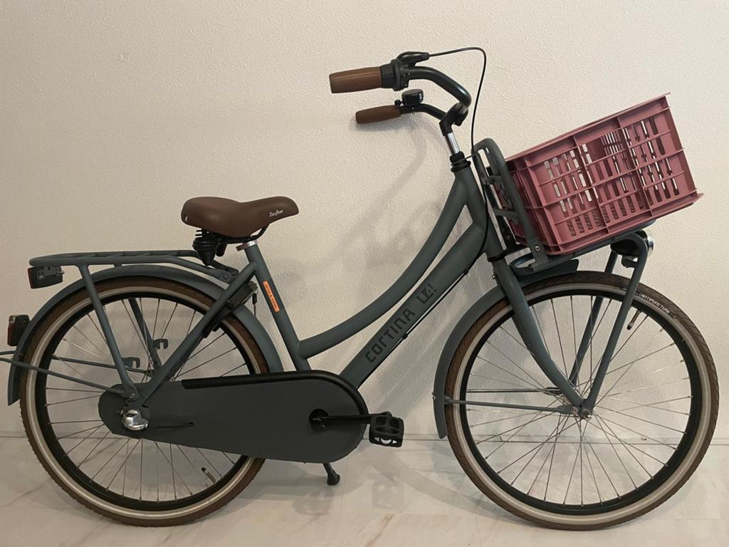 Cortina U4, Fietsen en Brommers, Fietsen | Meisjes, Ophalen, Zo goed als nieuw, 24 inch, Versnellingen