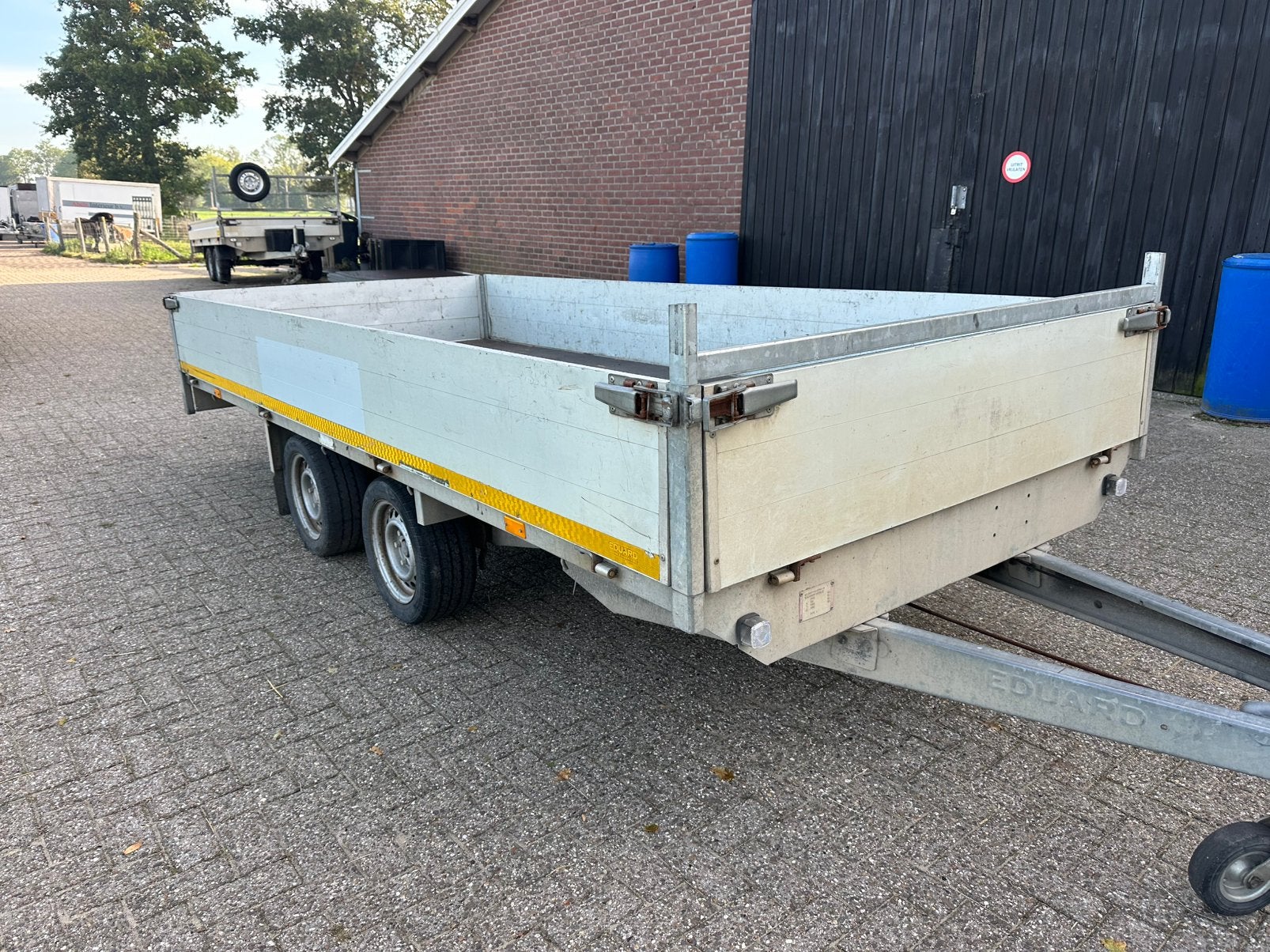 Plateau tandemasser koopje !!!, Auto diversen, Ophalen of Verzenden, Gebruikt