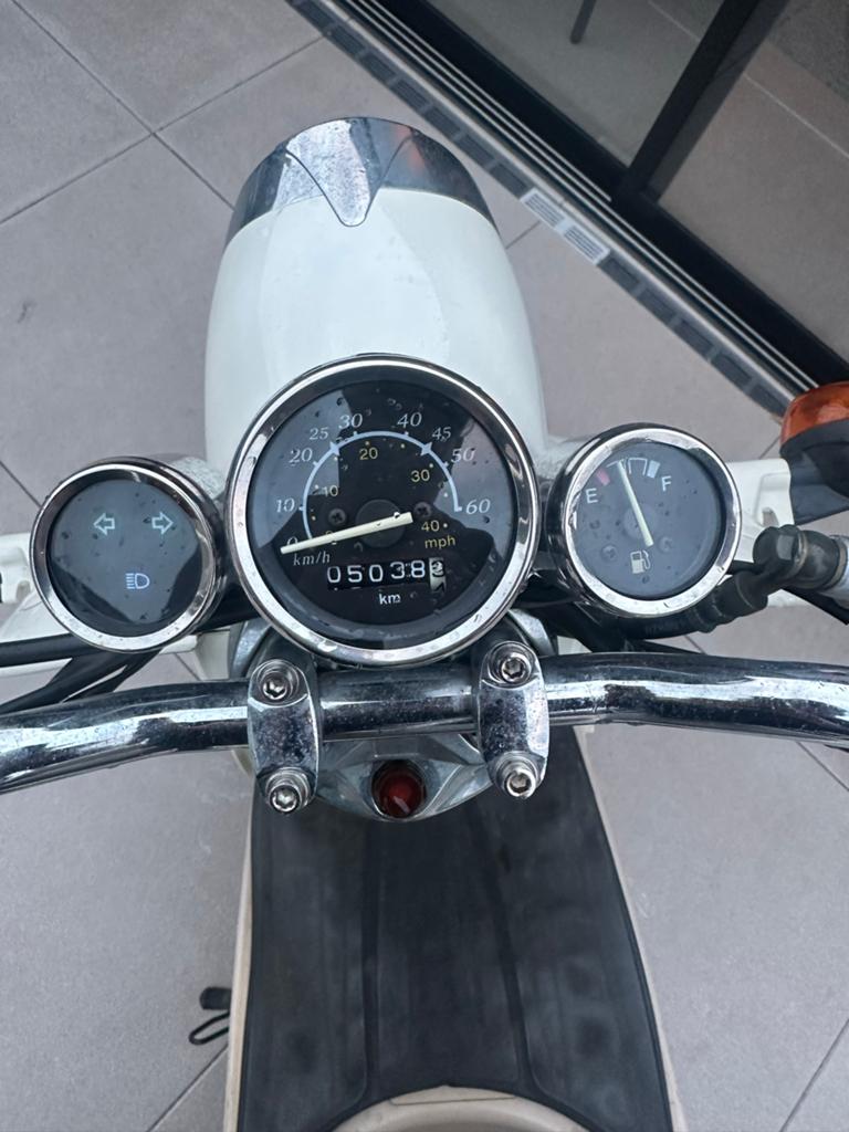 Leuke retro 50cc snorfiets, Fietsen en Brommers, Snorfietsen en Snorscooters, Gebruikt, Benzine, Ophalen, Overige merken
