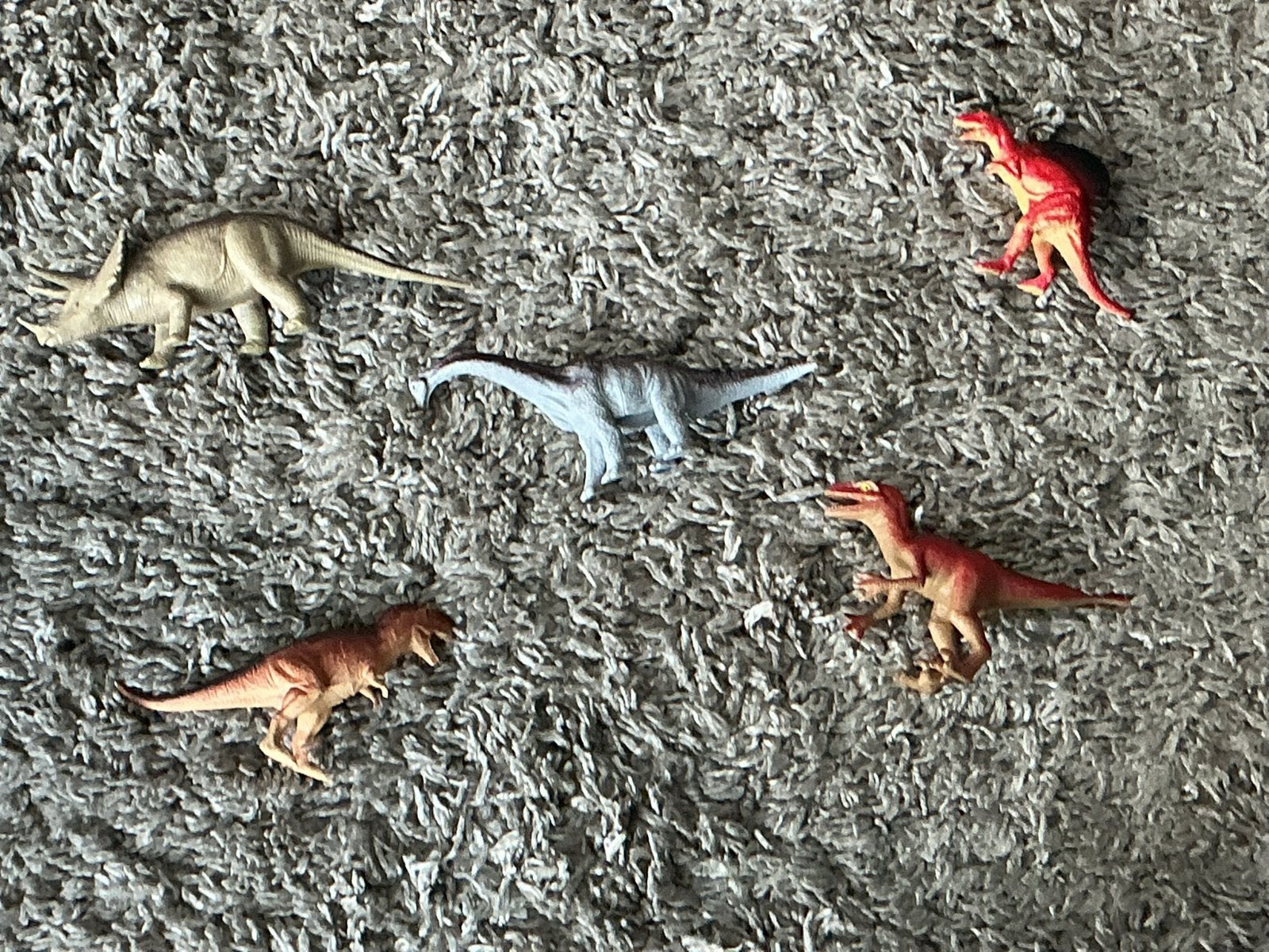 Tien verschillende kleinere dino’s, Verzamelen, Ophalen of Verzenden, Gebruikt