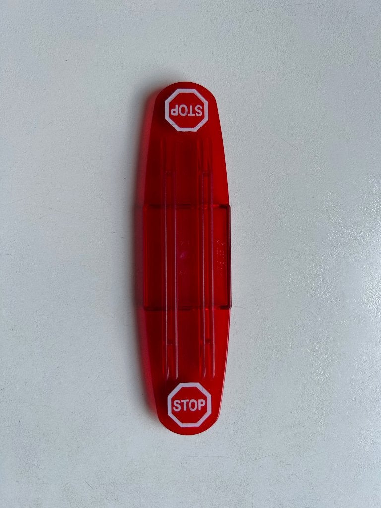 Lego Duplo actiesteen  “stop”, Ophalen of Verzenden, Gebruikt, Accessoire, Duplo