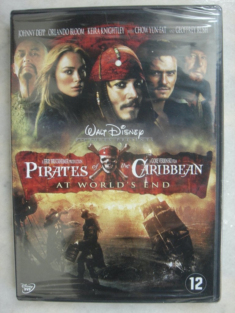 DVD Pirates of the Caribbean at World’s End Nieuw , Engels, Actie, Ophalen of Verzenden, Nieuw in verpakking